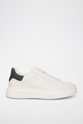 Baskets en cuir - Blanc