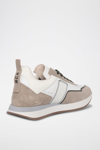 Sneakers Sean - Blanc et gris