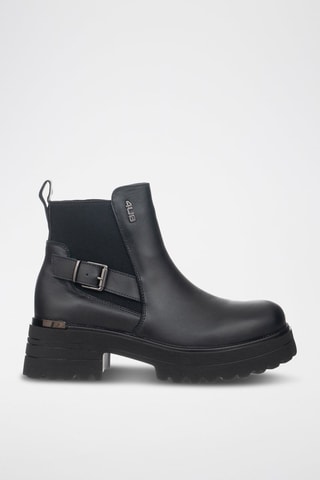 Bottines Chelsea en cuir - Noir