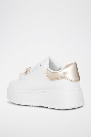 Baskets plateformes - Laura Biagiotti - Blanc