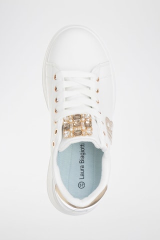 Baskets plateformes - Laura Biagiotti - Blanc