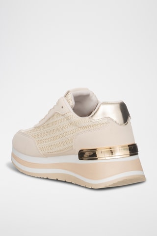 Baskets plateformes - Camel