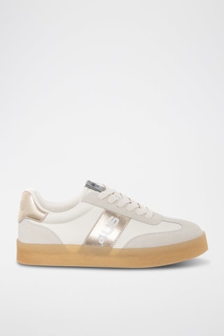 Baskets en cuir - Doré