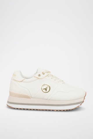 Baskets plateformes - Doré