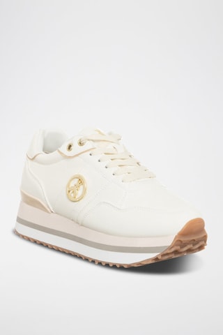 Baskets plateformes - Doré