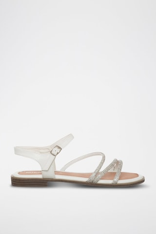 Sandales - Blanc et argenté