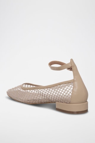 Ballerines en cuir - Blanc