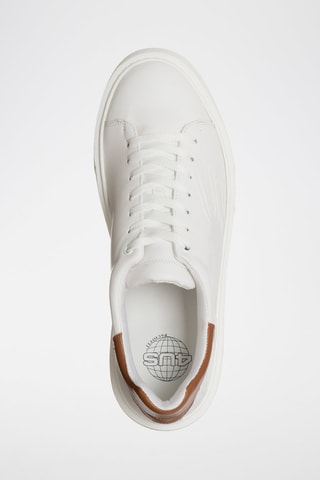 Baskets  Dean - Blanc et marron