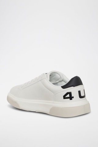 Baskets en cuir - Noir et blanc