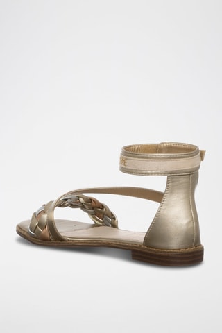 Sandales - Doré et argenté
