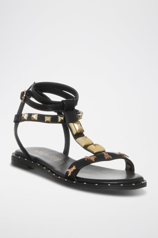 Sandales - Noir et doré