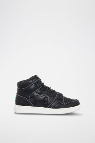 Sneakers montantes - Benetton - Noir