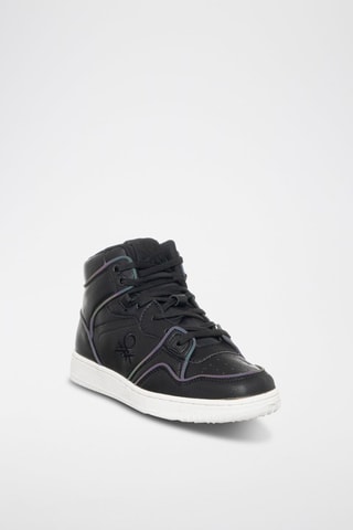 Sneakers montantes - Benetton - Noir