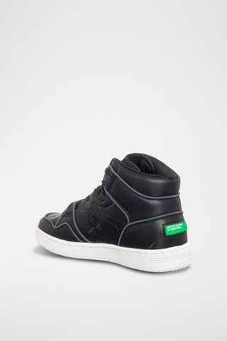 Sneakers montantes - Benetton - Noir