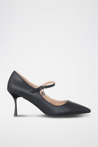 Babies à talons - Noir