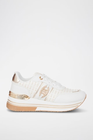 Baskets plateformes - Laura Biagiotti - Blanc