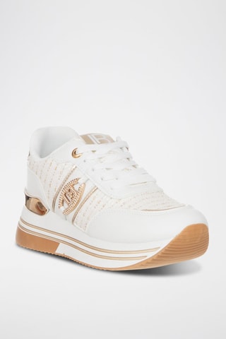 Baskets plateformes - Laura Biagiotti - Blanc