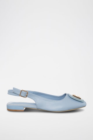 Escarpins en cuir - Laura Biagiotti - Bleu