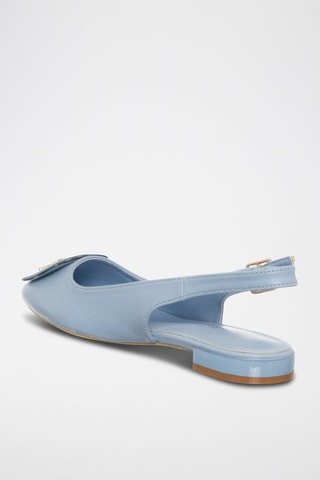 Escarpins en cuir - Laura Biagiotti - Bleu