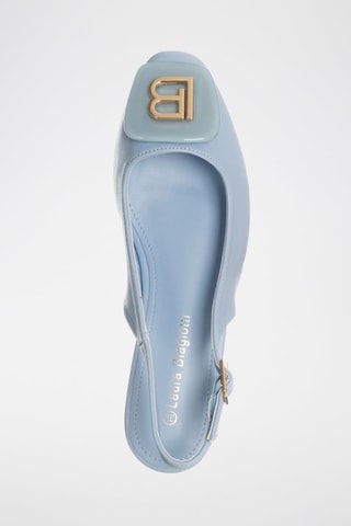 Escarpins en cuir - Laura Biagiotti - Bleu