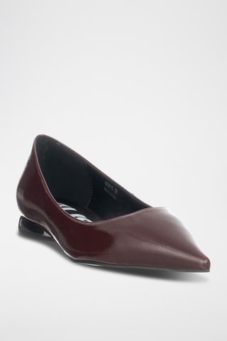 Ballerines vernies - Bordeaux