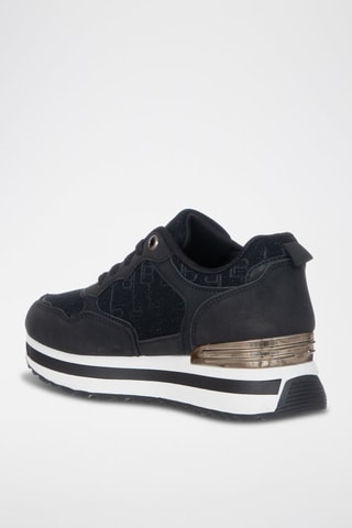 Baskets plateformes - Laura Biagiotti - Noir