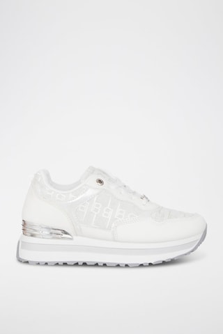 Baskets plateformes - Laura Biagiotti - Blanc