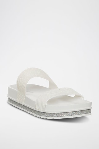 Mules plateformes - Laura Biagiotti - Blanc