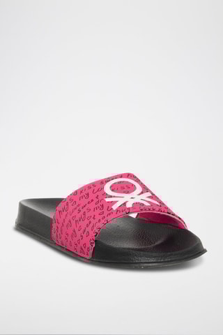 Claquettes - Benetton - Rose