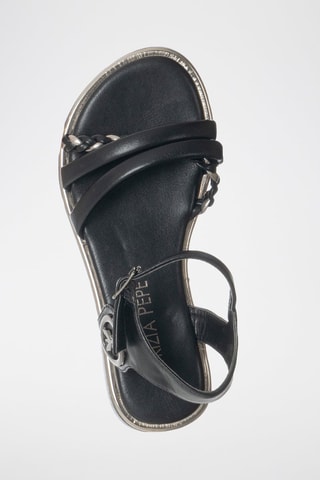 Sandales - Noir et argenté