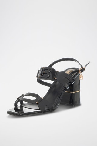 Sandales à talons - Noir