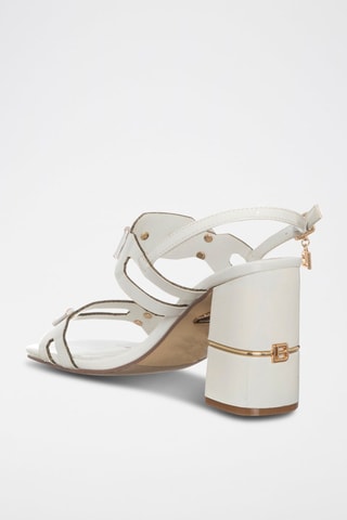 Sandales à talons - Blanc
