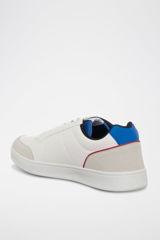 Sneakers - Benetton - Blanc et bleu