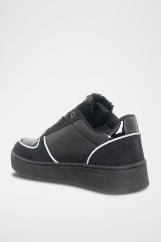 Sneakers plateformes - Benetton - Noir