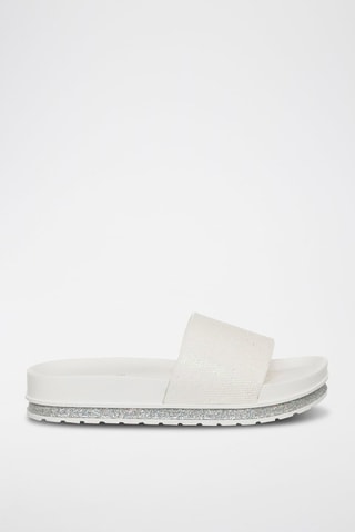 Mules plateformes - Laura Biagiotti - Blanc