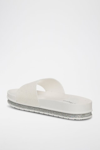 Mules plateformes - Laura Biagiotti - Blanc