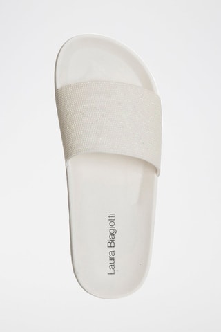 Mules plateformes - Laura Biagiotti - Blanc