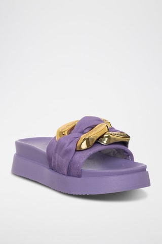 Mules plateformes - Laura Biagiotti - Violet