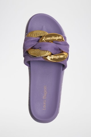 Mules plateformes - Laura Biagiotti - Violet