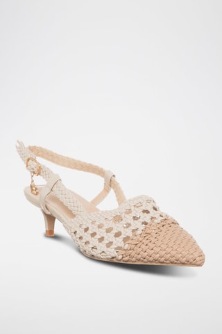 Escarpins - Laura Biagiotti - Blanc et rose