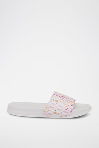 Claquettes - Benetton - Blanc