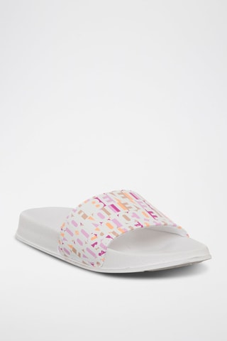 Claquettes - Benetton - Blanc