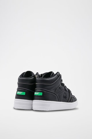 Sneakers montantes - Benetton - Noir