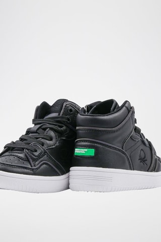 Sneakers montantes - Benetton - Noir