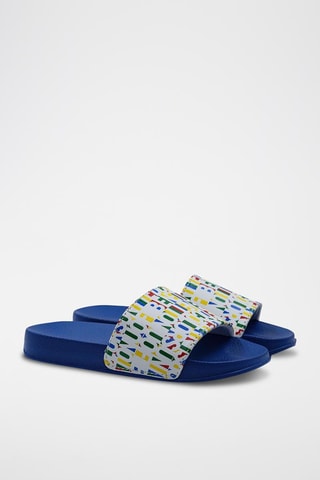 Claquettes - Benetton - Bleu