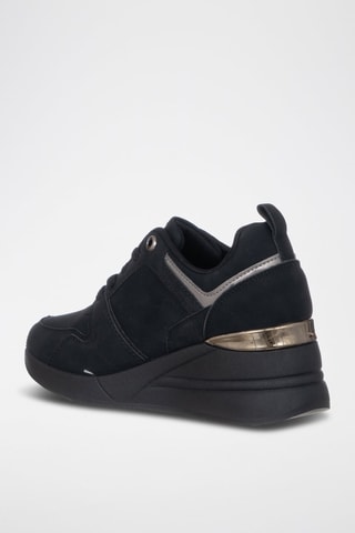 Baskets compensées - Laura Biagiotti - Noir