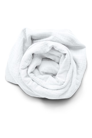 2 lençóis-capa - Branco e salmão