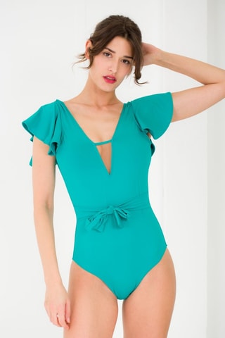 Maillot 1 pièce - Turquoise - HIBIKINI