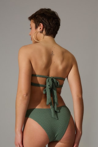 Maillot 2 pièces - Kaki - Pêche dorée