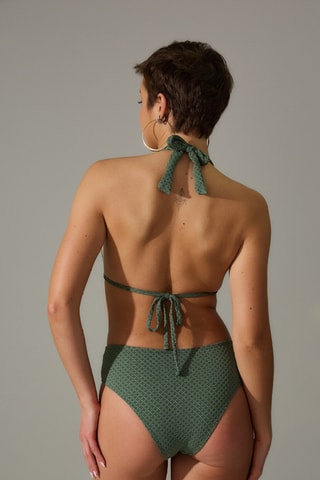 Maillot 2 pièces - Kaki - Pêche dorée